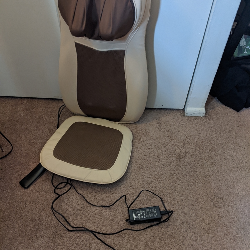 Back and neck massager shiatsu